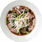 Soupe de nouilles boeuf + boisson