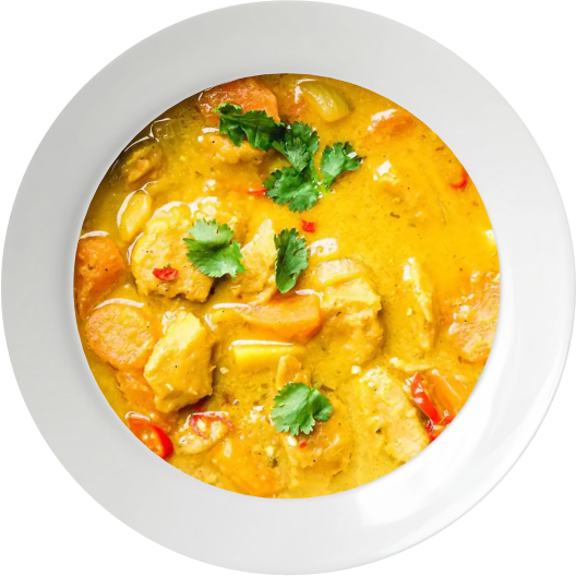 poulet curry jaune 